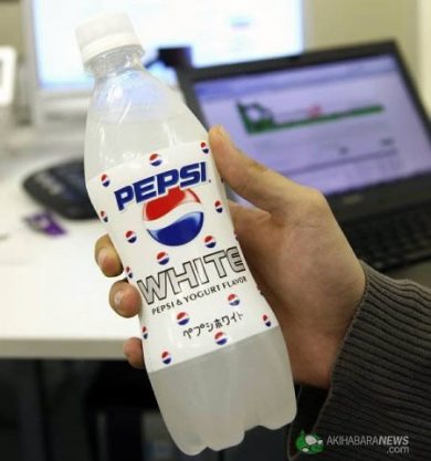 Yogurt flavoured Pepsi, only in Japan